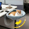 Folding Semi-Circular Cat Desk Hammock