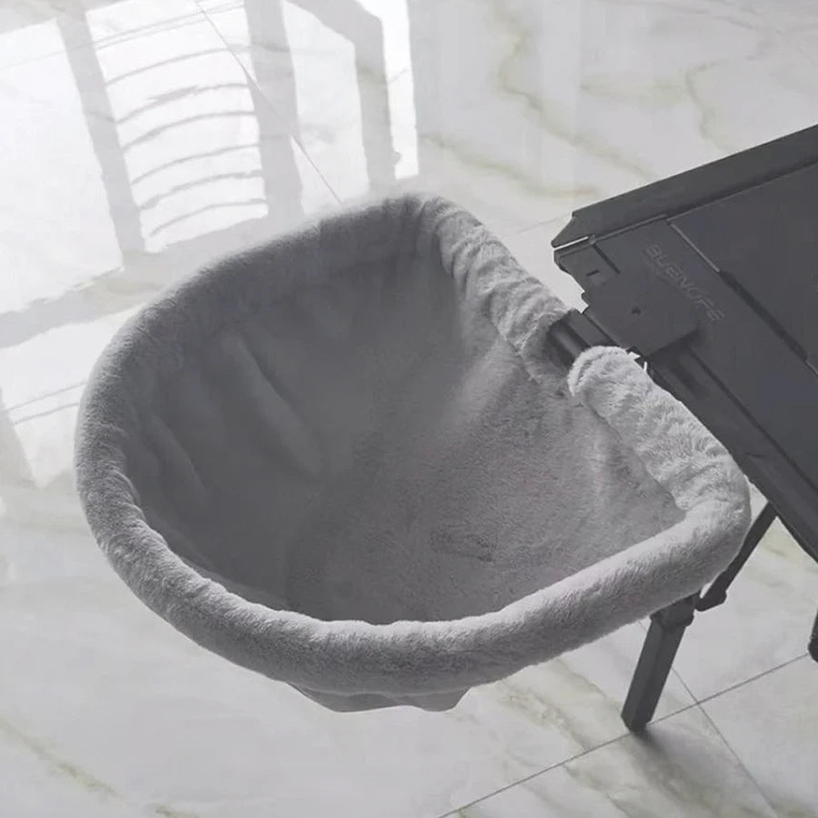 Folding Semi-Circular Cat Desk Hammock